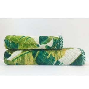 Better Homes And Gardens Tropical Leaves Hand Towels